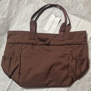 Modern Picnic Brown Travel Lunch Bag
